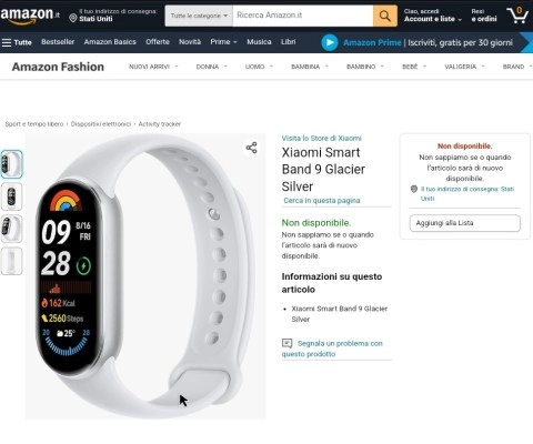 Цена Xiaomi Smart Band 9 для Глобального Рынка Рассекречена Интернет-Магазином