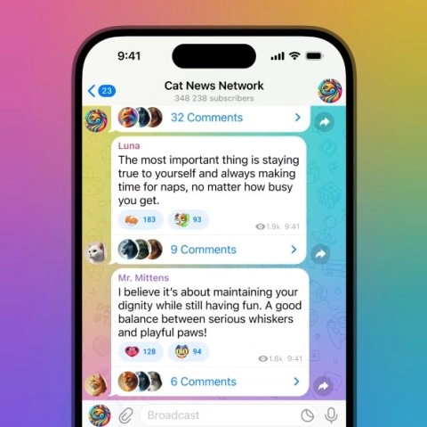 Telegram Отмечает День Рождения Крупным Обновлением