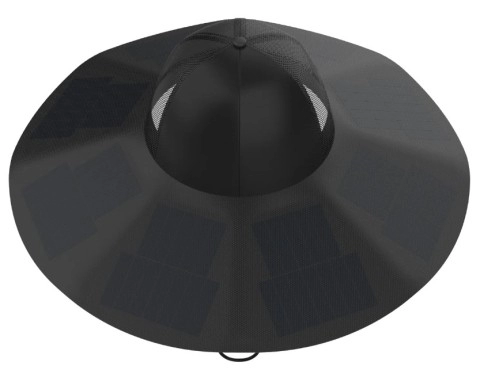 Шляпа EcoFlow с Солнечными Батареями для Зарядки Гаджетов Оценена в $129