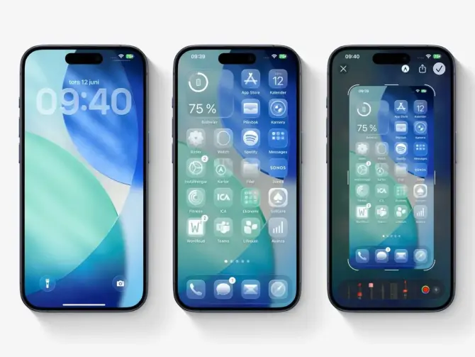 Вышла iOS 26 — тот самый эффект «жидкого стекла» уже доступен на iPhone и Mac